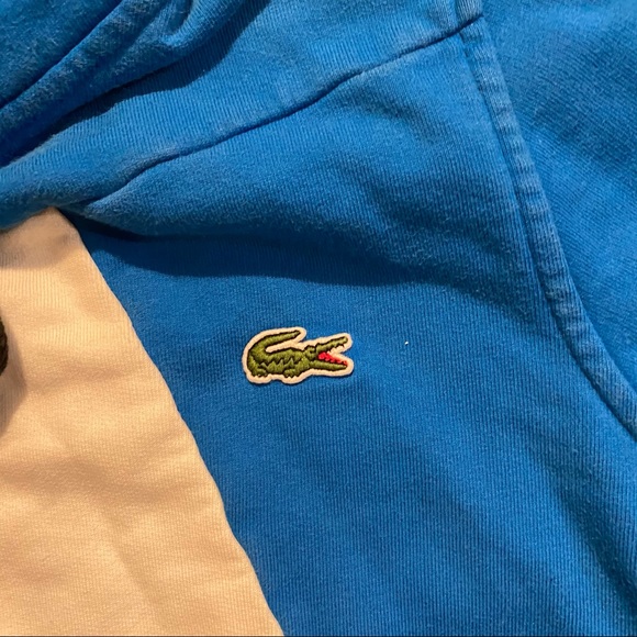 LACOSTE LIVE - COLORBLOCK HOODIE - SZ 2 (XS/S) - Picture 3 of 6